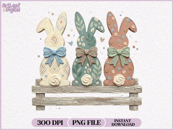 Download Hand Painted Easter Bunny PNG - Hand painted easter bunny Collection