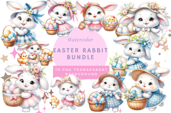 Download Easter Eggs Rabbit Nursery Cute Bunny - Easter eggs Collection