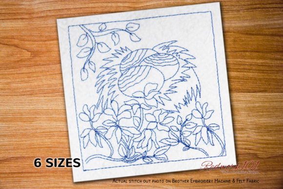 Download Three Decorated Easter Eggs Redwork - Easter eggs Collection