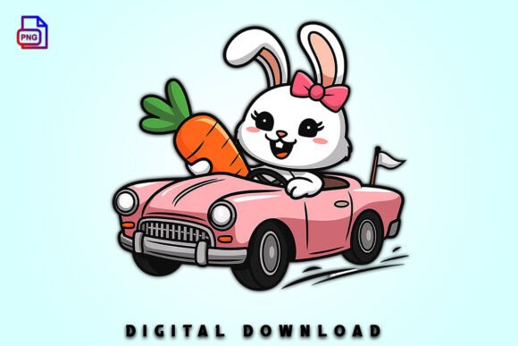 Download Pastel Easter Bunny Clipart Car PNG - Pastel easter bunny clipart Collection
